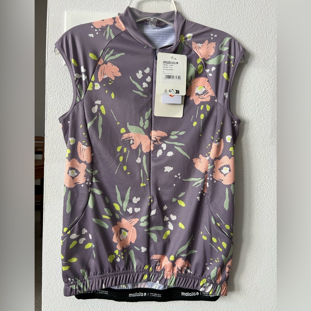 NWT Maloja VilsaM Cyclibg Top - Size L